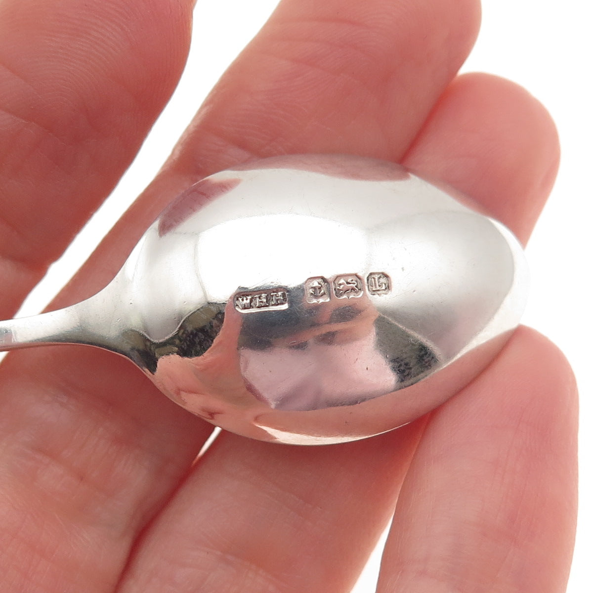 William Hair Haseler 925 Sterling Silver Antique 1935 Birmingham Coffee Spoon