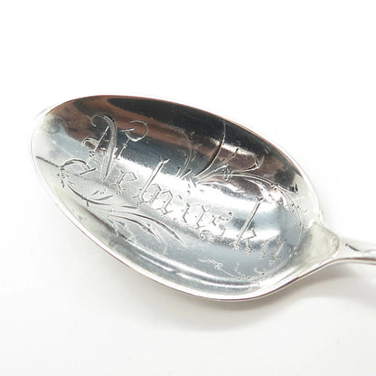 925 Sterling Silver Vintage Reed & Barton Harlequin "Nebraska" State Spoon