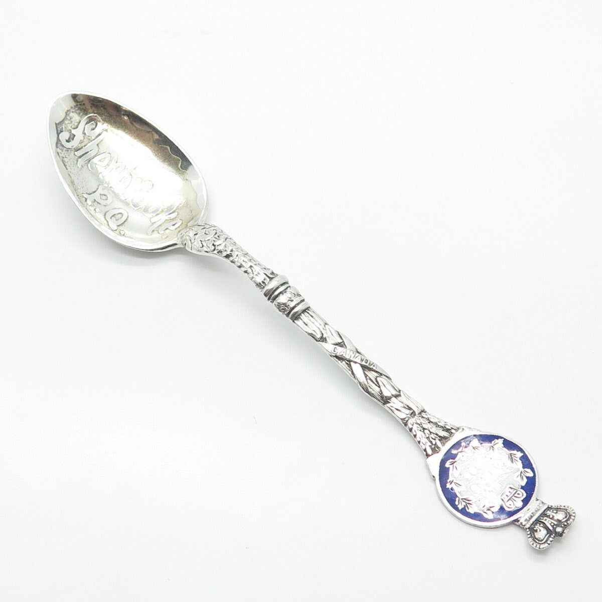 925 Sterling Silver Antique Toronto Roden Bros. Ltd. Sherbrook Quebec Tea Spoon