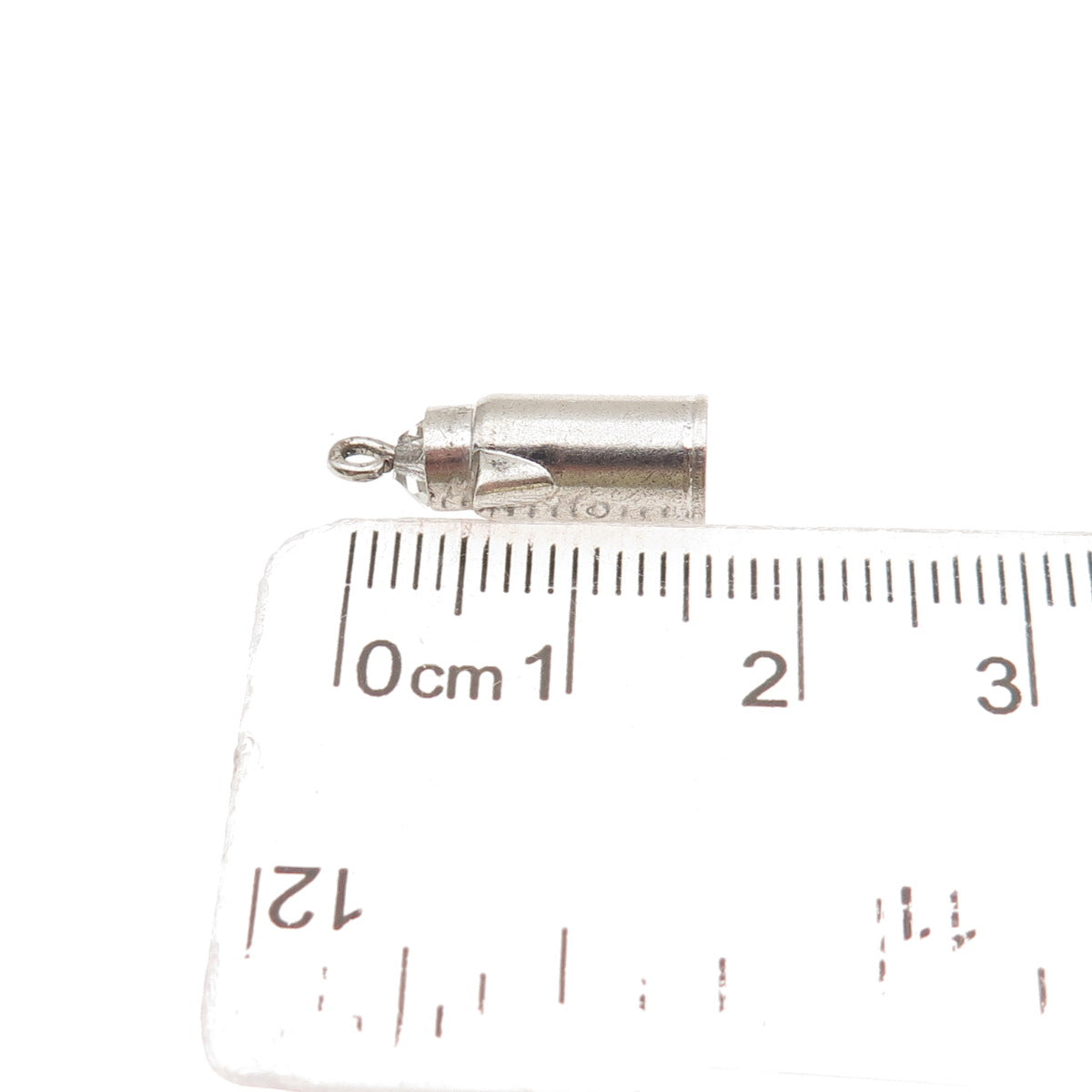 925 Sterling Silver Antique Art Deco Coffeepot 3D Mini Charm Pendant