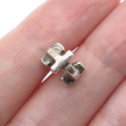 CHAMILIA 925 Sterling Silver Cross Bead Charm