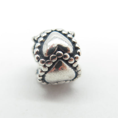 PANDORA 925 Sterling Silver Everlasting Love Bead Charm