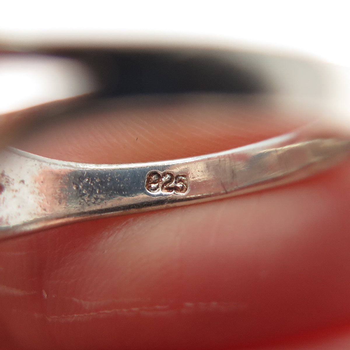 CHARLES WINSTON 925 Sterling Silver Vintage Infinity Symbol Ring Size 8