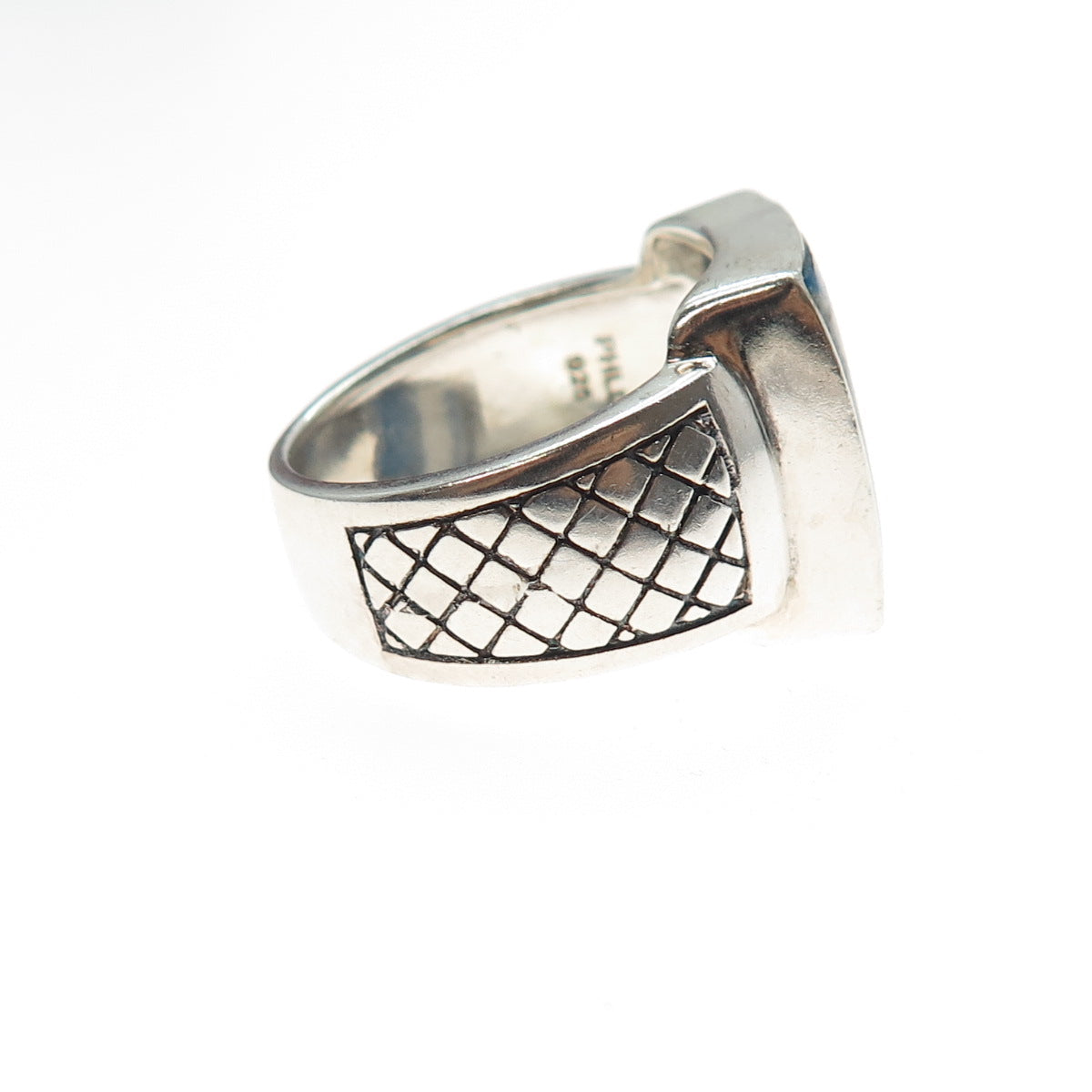 PHLD PlayHardLookDope 925 Sterling Silver Real K2 Jasper Ring Size 10.5
