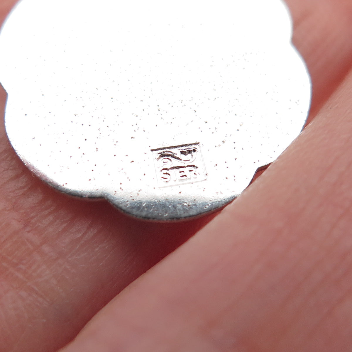 925 Sterling Silver Vintage Lucky Number 21 Mini Charm Pendant