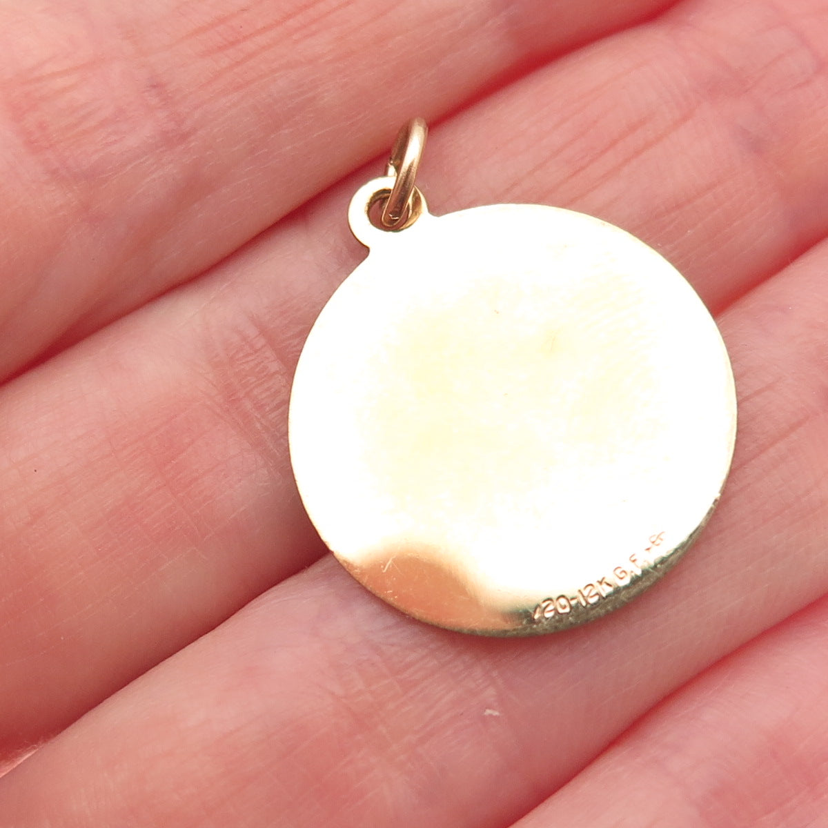 Griffith & Sons 1/20 12K Gold Filled Vintage Bridesmaid Charm Pendant