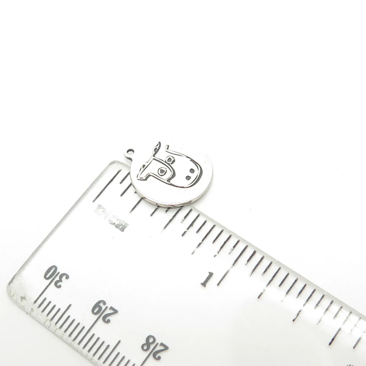 925 Sterling Silver USA Two In Town Cow Charm Pendant