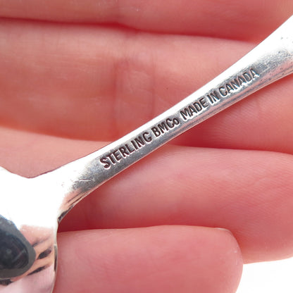 Breadner & Co Sterling Silver Antique Art Deco Skylon Niagara Falls Coffee Spoon