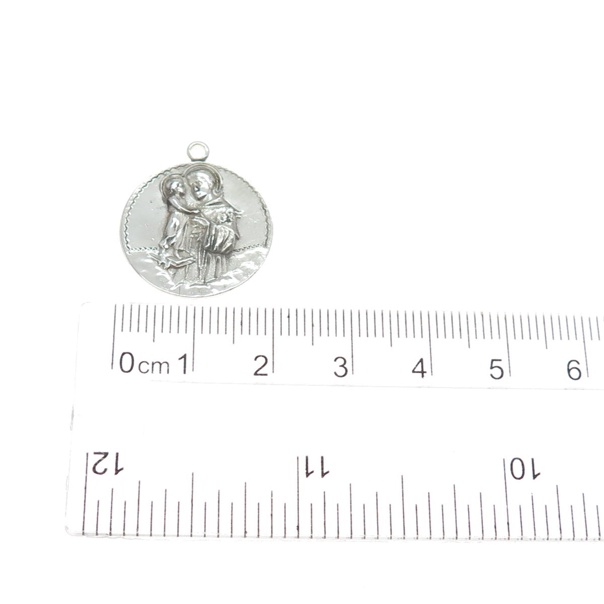 SWIFT & FISHER 925 Sterling Antique Our Lady of San Juan de Los Lagos Pendant