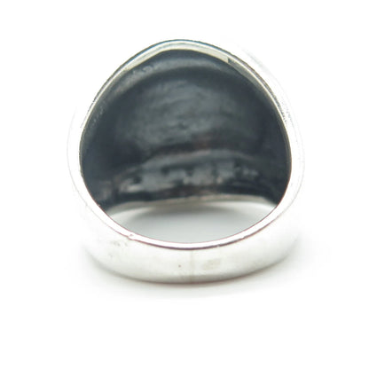 925 Sterling Silver Vintage Dome Statement Ring Size 6.25