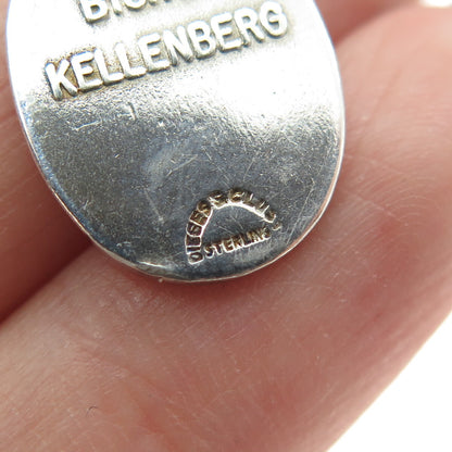 DIEGES & CLUST 925 Sterling Silver Antique Art Deco Bishop Kellenberg Pendant