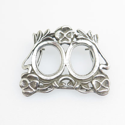 925 Sterling Silver Vintage Doll Picture Frame