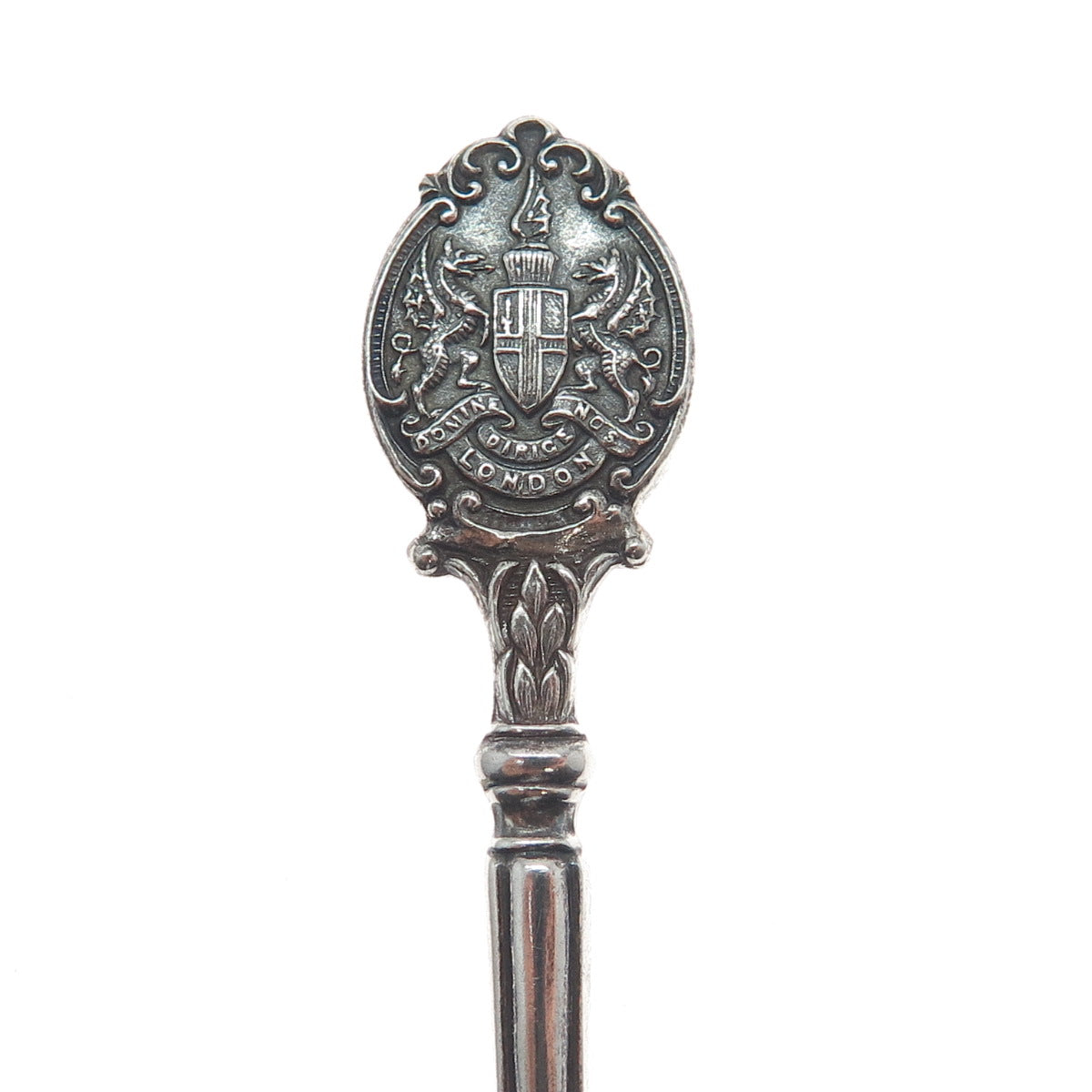 TURNER & SIMPSON 925 Sterling Vintage 1962 Birmingham London Coat of Arms Spoon