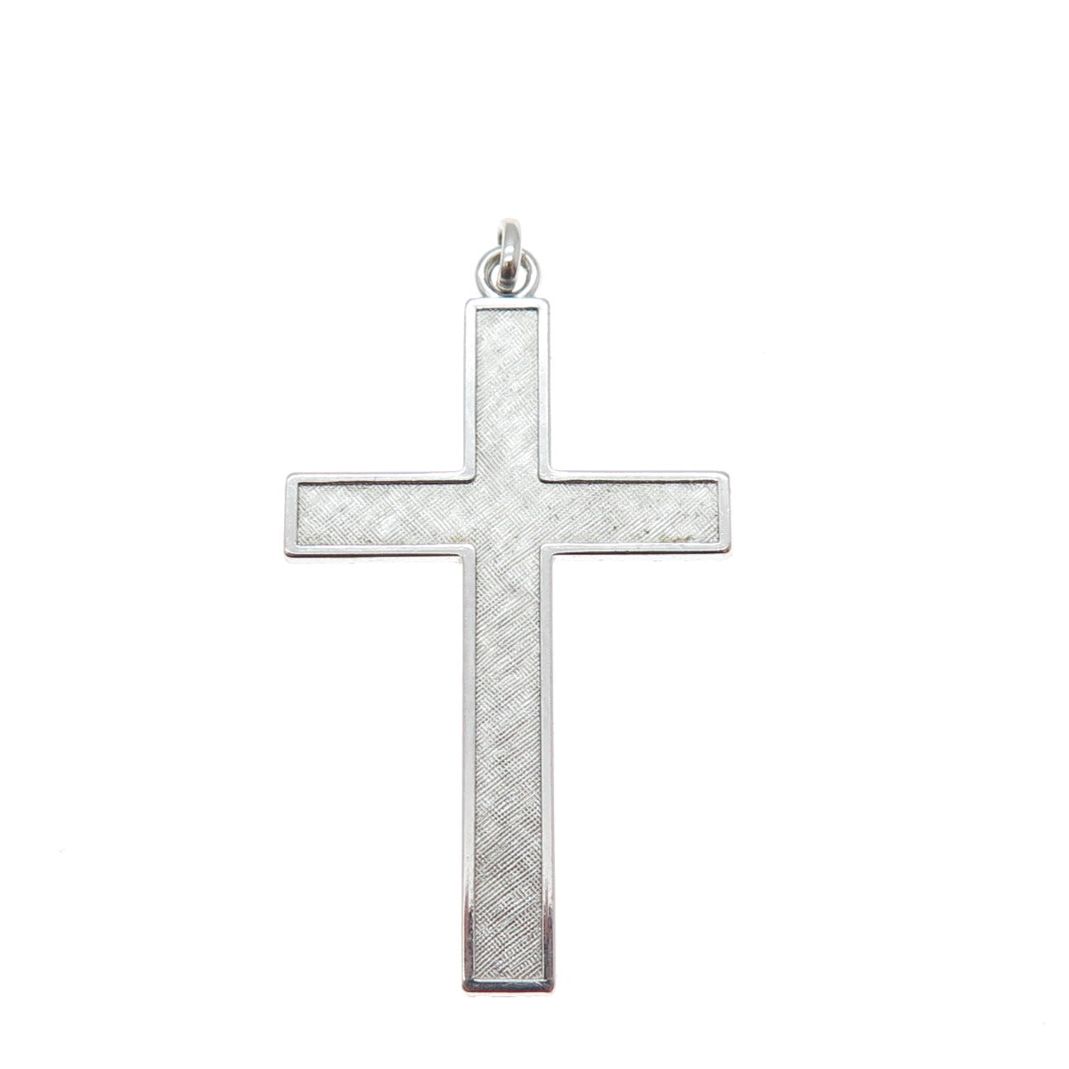 925 Sterling Silver Vintage Cross Religious Charm Pendant