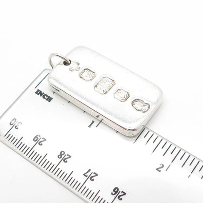 925 Sterling Silver Vintage London 1977 MHPE Inglot Pendant