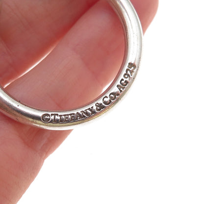 Tiffany & Co. 925 Sterling Silver Vintage Screw Off Key Ring Holder