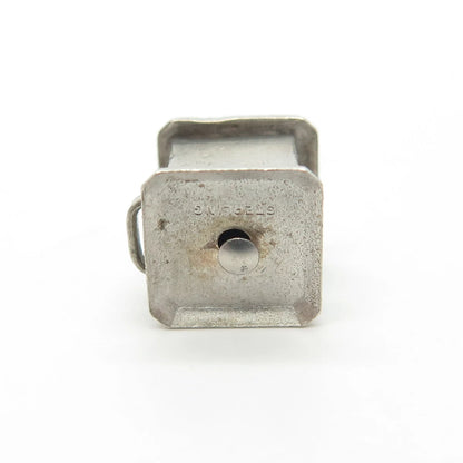 925 Sterling Silver Antique Art Deco coffee grinder Charm Pendant