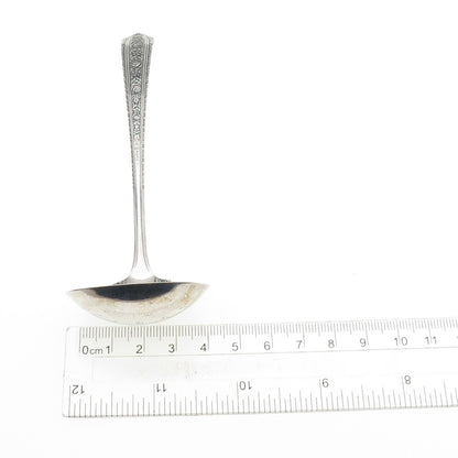 Wallace 925 Sterling Silver Antique Art Deco 1933 Normandie Cream Ladle