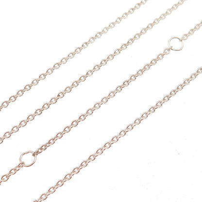 Pandora 925 Sterling Silver Cable Chain Necklace 16-18"