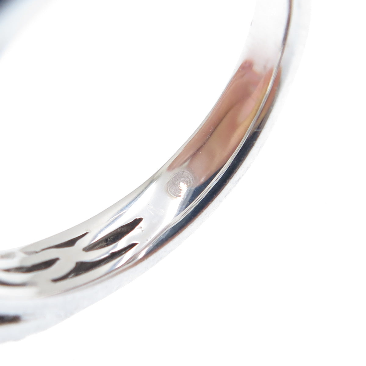 925 Sterling Silver Round-Cut C Z Engagement Ring Size 7.25