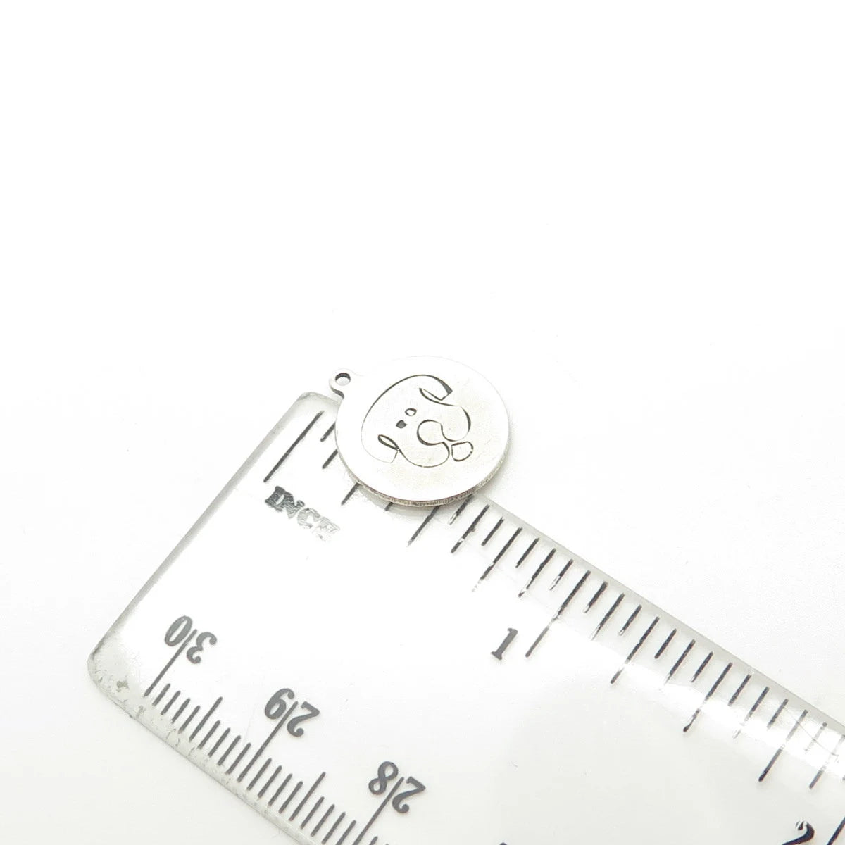 925 Sterling Silver USA Two In Town Dog Charm Pendant