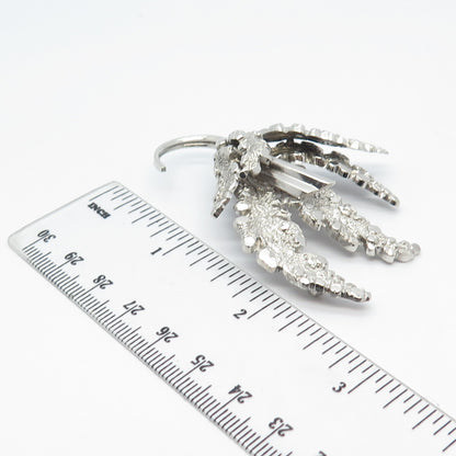 935 Silver Vintage Bunch of Grapes Pin Brooch