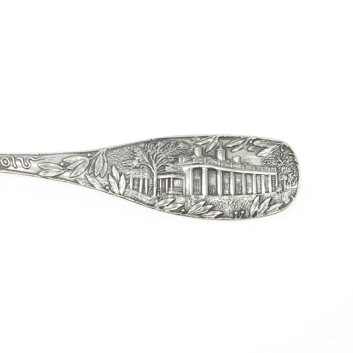 R. WALLACE & SONS Sterling Silver Antique Washington States & Cities Teaspoon