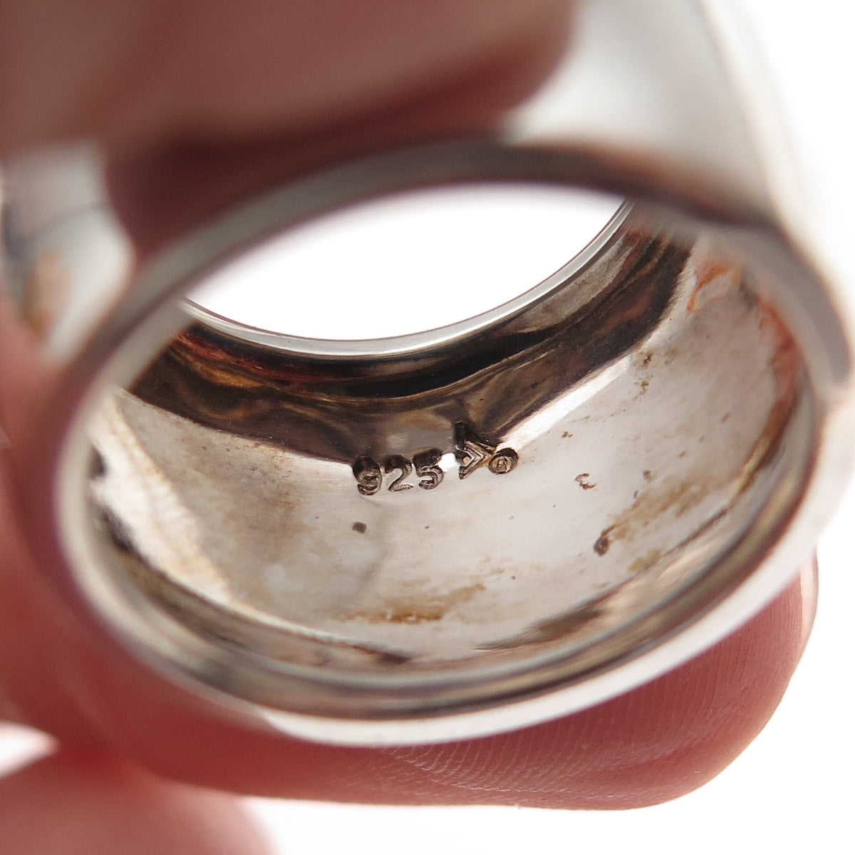 Silpada 925 Sterling Silver Vintage Wide Band Ring Size 6.5