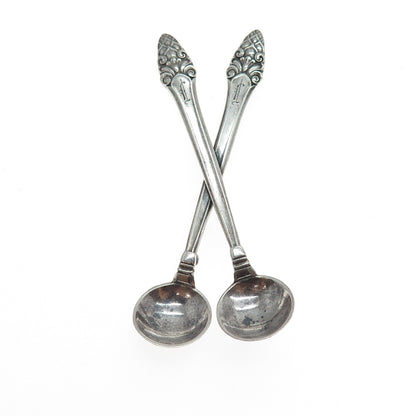 GORHAM 925 Sterling Silver Antique 1941 Sovereign-Old Crossed Spoon Pin Brooch