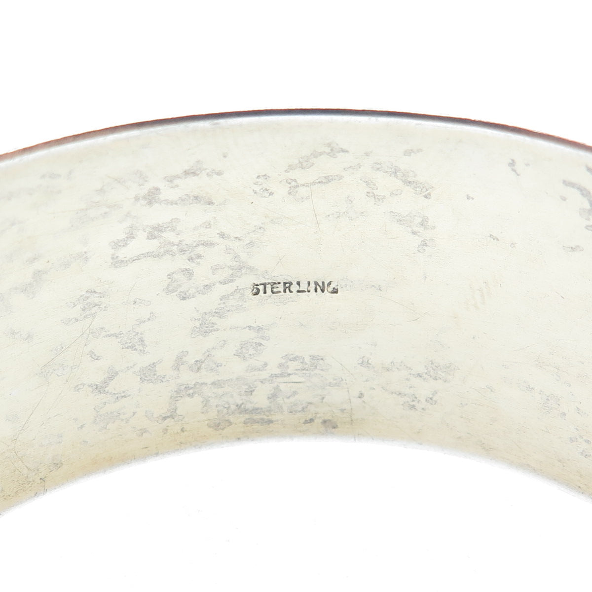 925 Sterling Silver Antique Art Deco Floral Leaf Adjustable Cuff Bracelet 7"