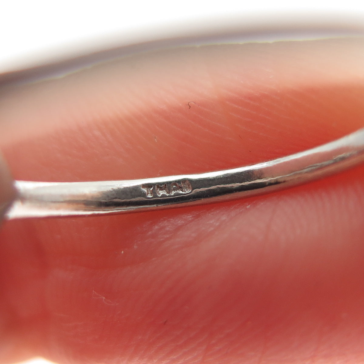 925 Sterling Silver Vintage Heart Love Knot Ring Size 6