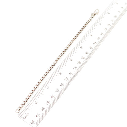 Tiffany & Co. 925 Sterling Silver Vintage Venetian Link Bracelet 7.25"