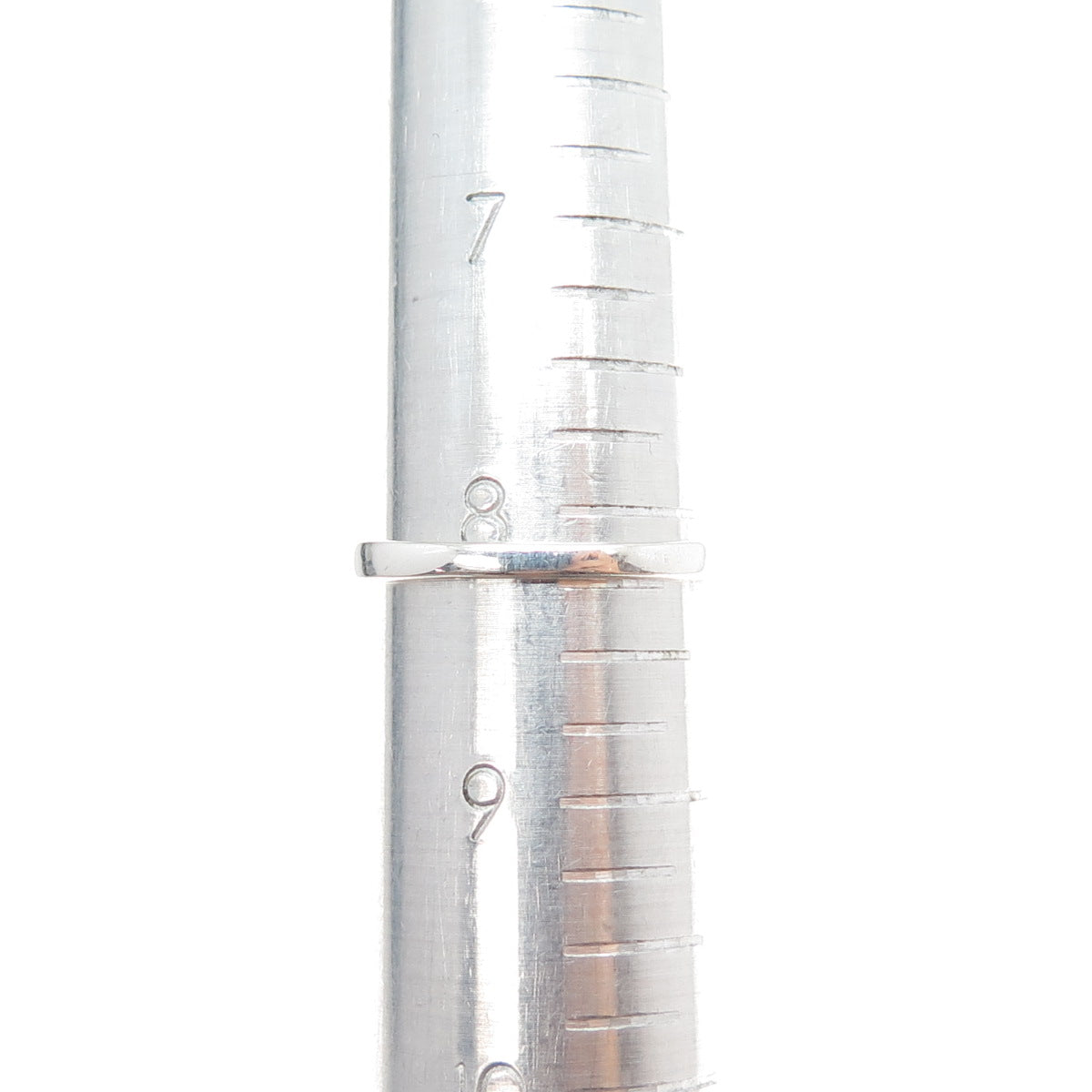 RJ GRAZIANO 925 Sterling Silver Real Marquise-Cut Ruby & C Z Ring Size 8.25