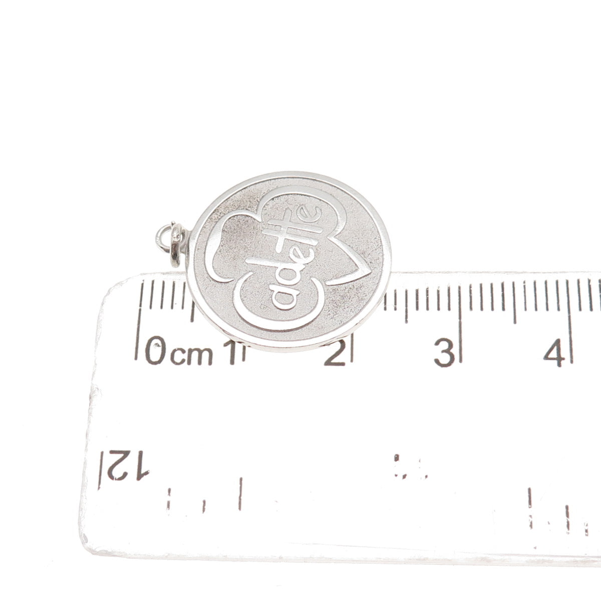 Robbins & Co. 925 Sterling Silver Vintage Adette Girl Scouts Charm Pendant