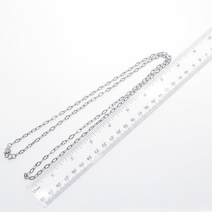 TACORI 18K Gold & 925 Sterling Silver Crescent Eclipse Chain Necklace 32"