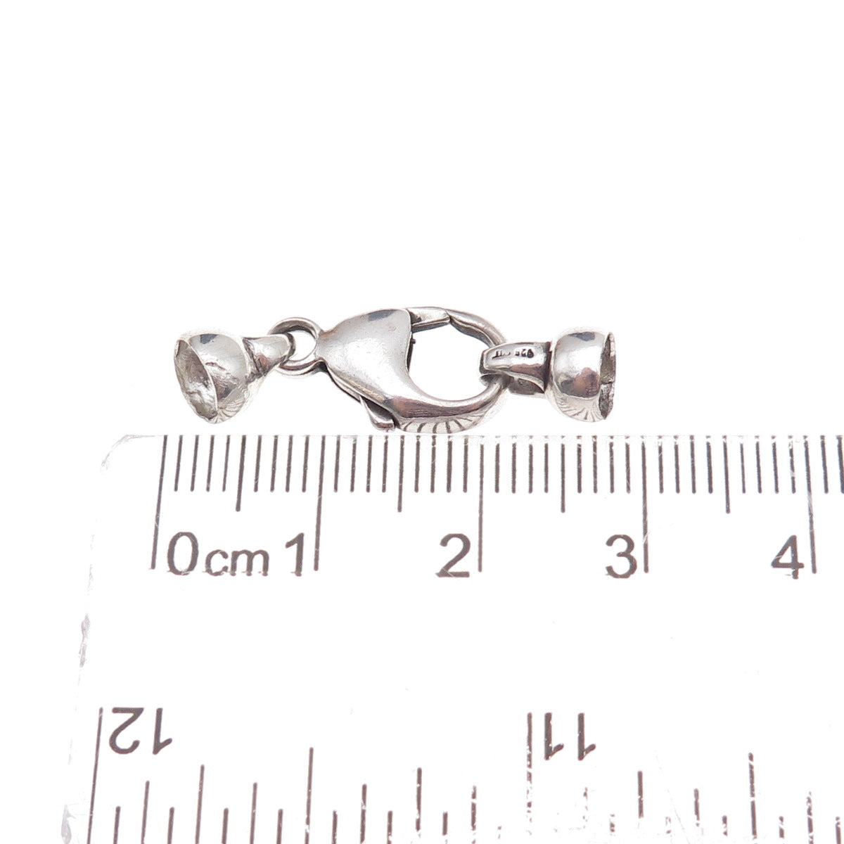 Ted Ott 925 Sterling Silver Vintage Bracelet / Necklace Lobster Lock Clasp
