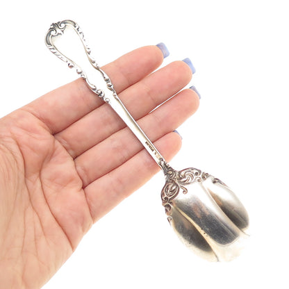 Reed & Barton 925 Sterling Silver Antique 1894 Enamel Majestic Sugar Shell Spoon