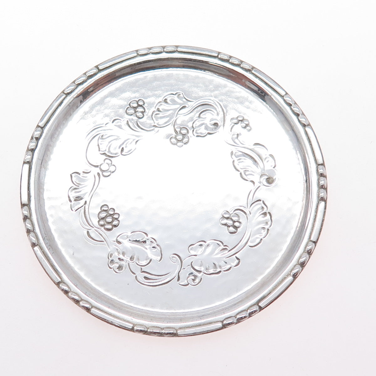Georg Jensen Wendel 925S Sterling Silver Antique Art Deco Denmark Butter Pat 51A