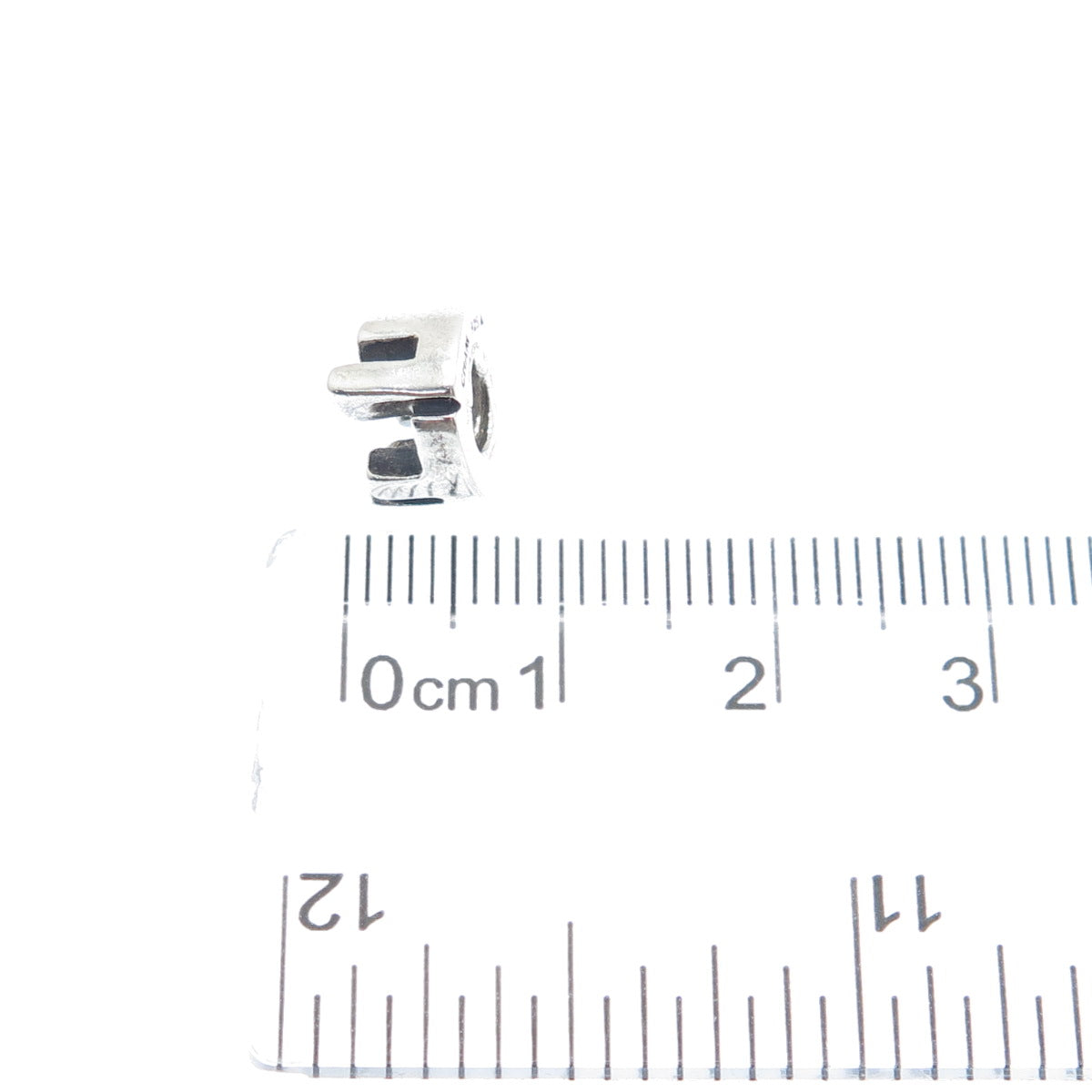 CHAMILIA 925 Sterling Silver Letter F Initial Bead Charm