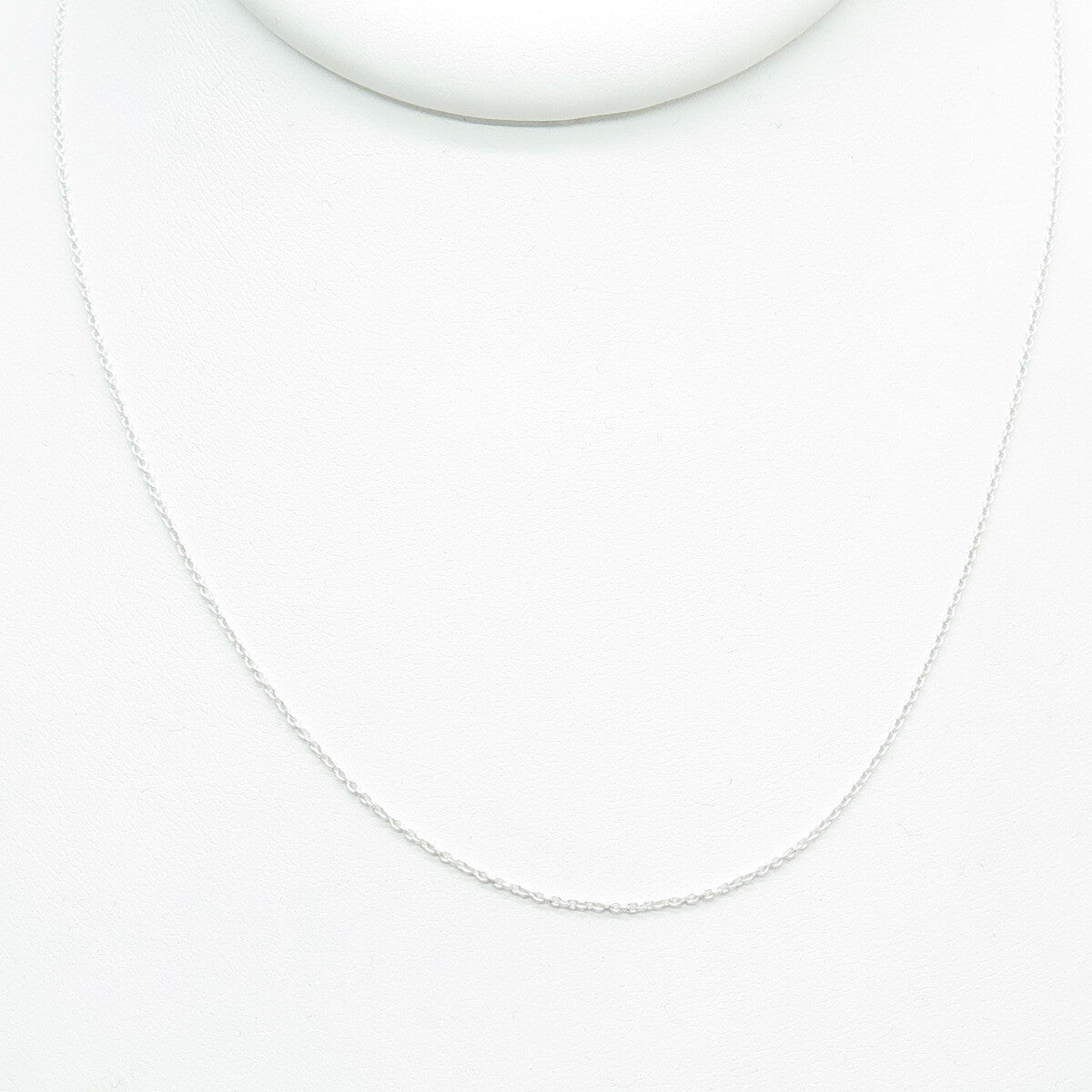 925 Sterling Silver Italy Cable Chain Necklace 16"