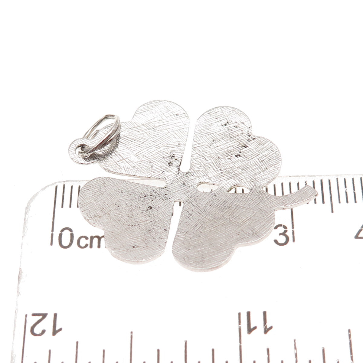 JewelArt 925 Sterling Silver Vintage Clover Good Luck Charm Pendant