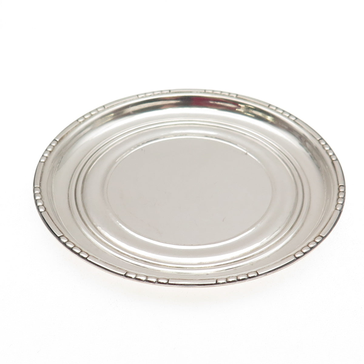 Georg Jensen & Wendel Sterling Silver Antique Denmark Wine Bottle Coaster #41B
