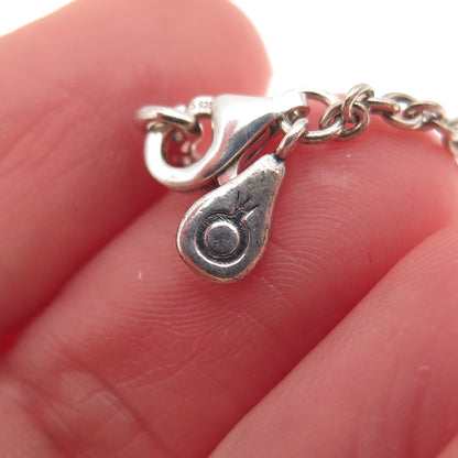 Pandora 925 Sterling Silver Cable Chain Necklace 18"