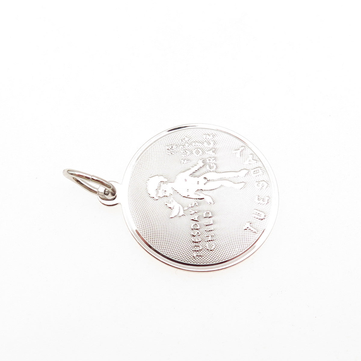 JAY POSON 925 Sterling Silver Vintage Tuesday's Child Charm Pendant