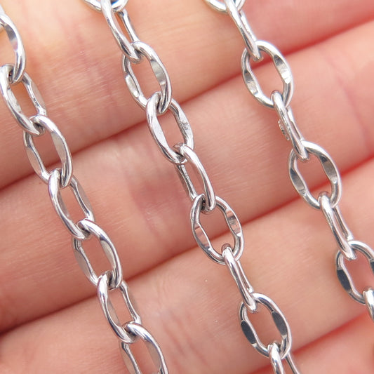 TACORI 18K Gold & 925 Sterling Silver Crescent Eclipse Chain Necklace 18"