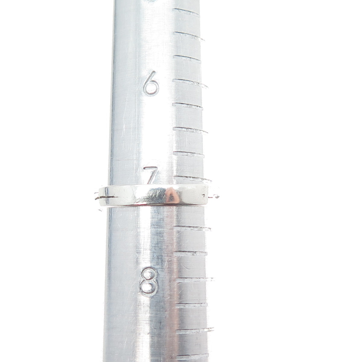 925 Sterling Silver Vintage Real Black Onyx Modernist Oxidized Ring Size 7.25