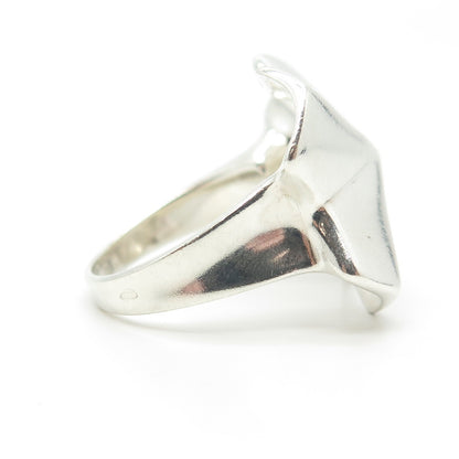 925 Sterling Silver Philippines Robert Lee Morris Cross Ring Size 9.25