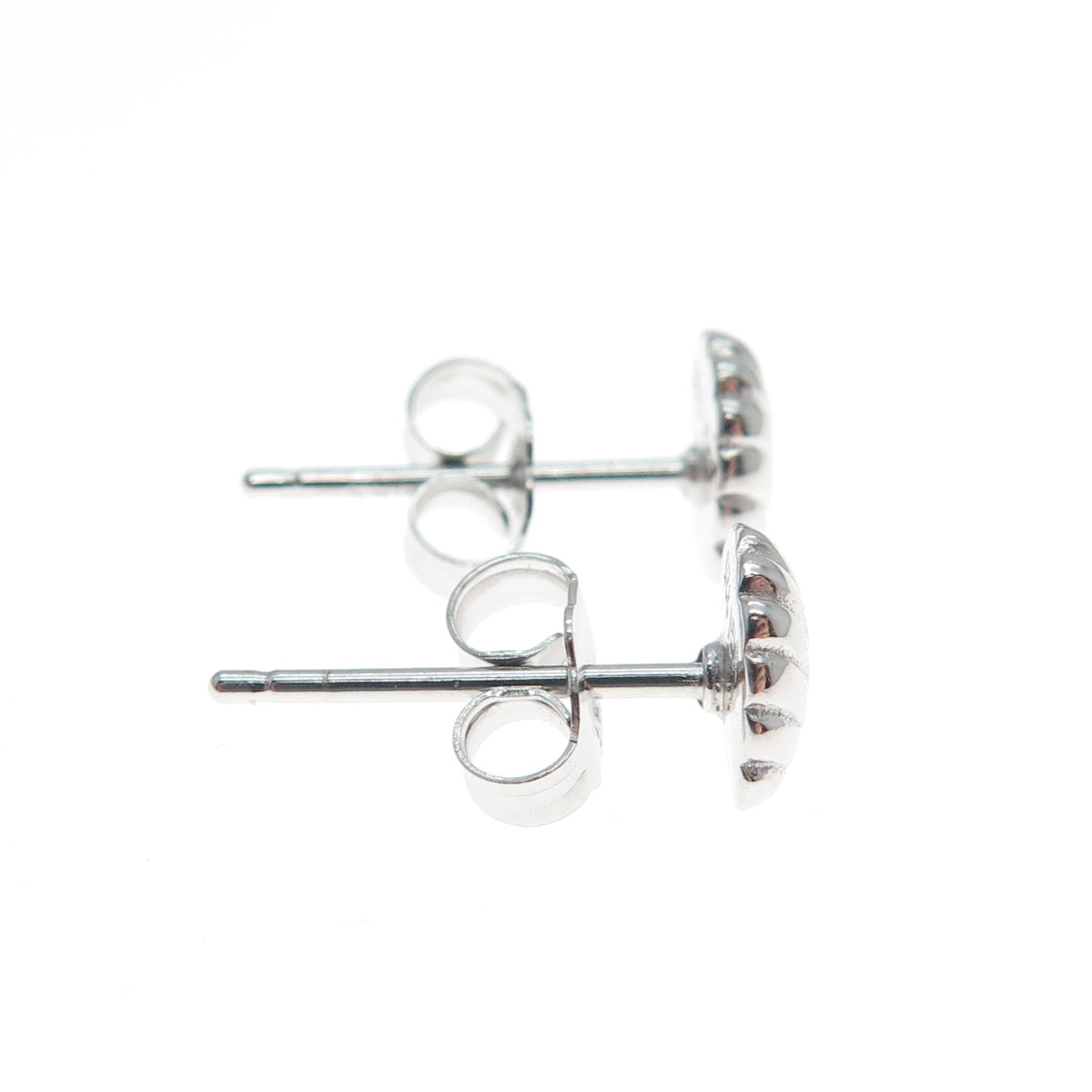 925 Sterling Silver Seashell Stud Earrings