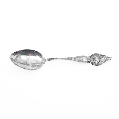 WATSON CO. 925 Sterling Silver Antique Art Deco Atlantic City Coffee Spoon