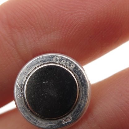 925 Sterling Silver Vintage Italy Bracelet / Necklace Magnetic Lock Clasp